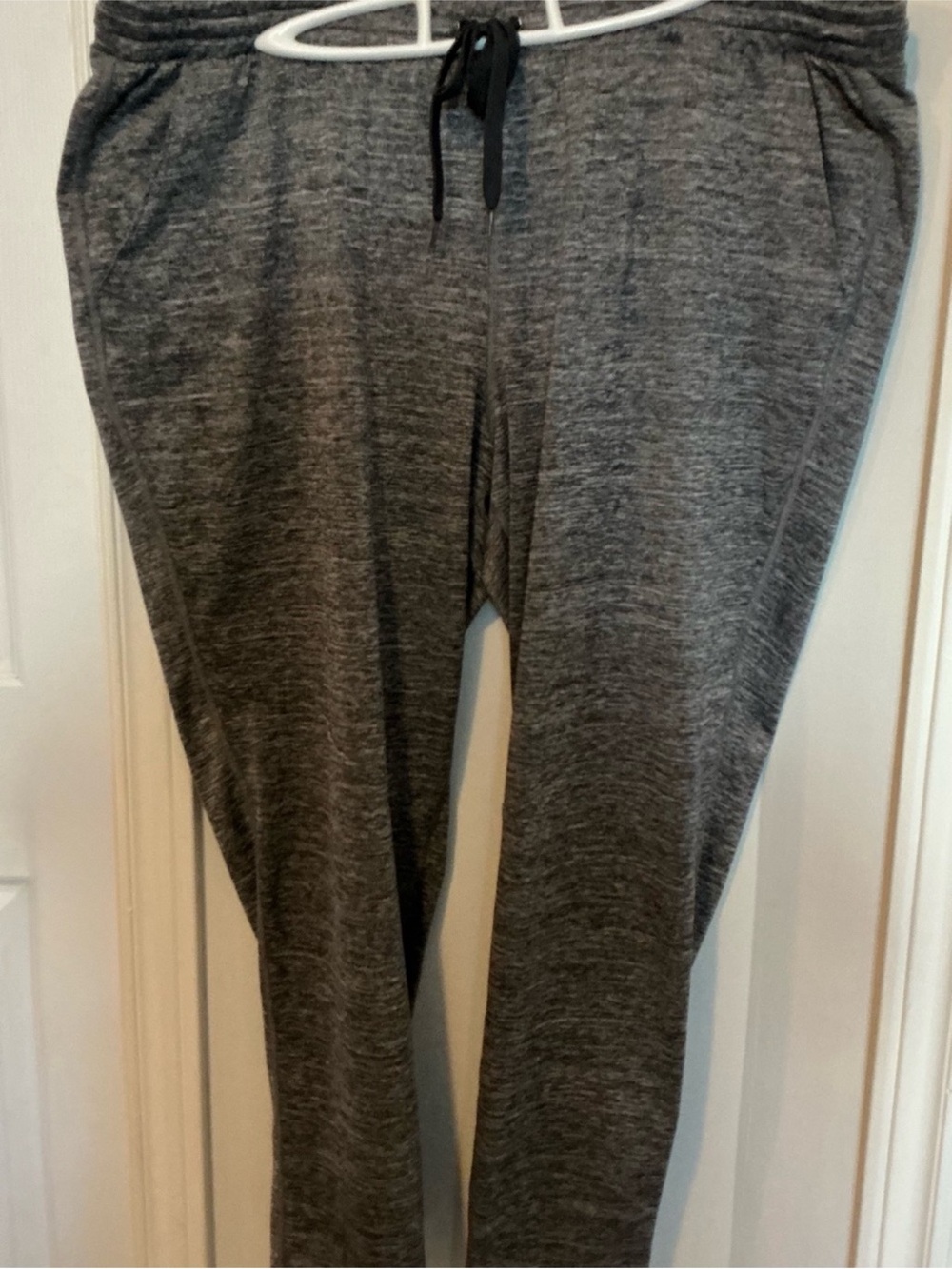 Old Navy Go Dry Active  Heather Grey Drawstring Joggers